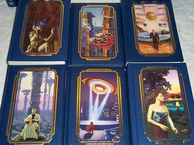 Doubleday ISAAC ASIMOV foundation & I robot Collection in 14