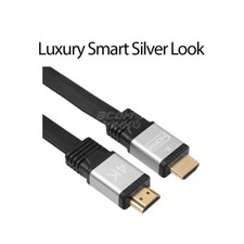 Premium High Speed FLAT HDMI 2.0 4K 3 0 AWG 18Gbps 3D Audio Return Ethernet 1.8m