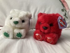 Vintage Puffkins New With Tags Valentines St. Patrick's 4" Holiday Plush Toys
