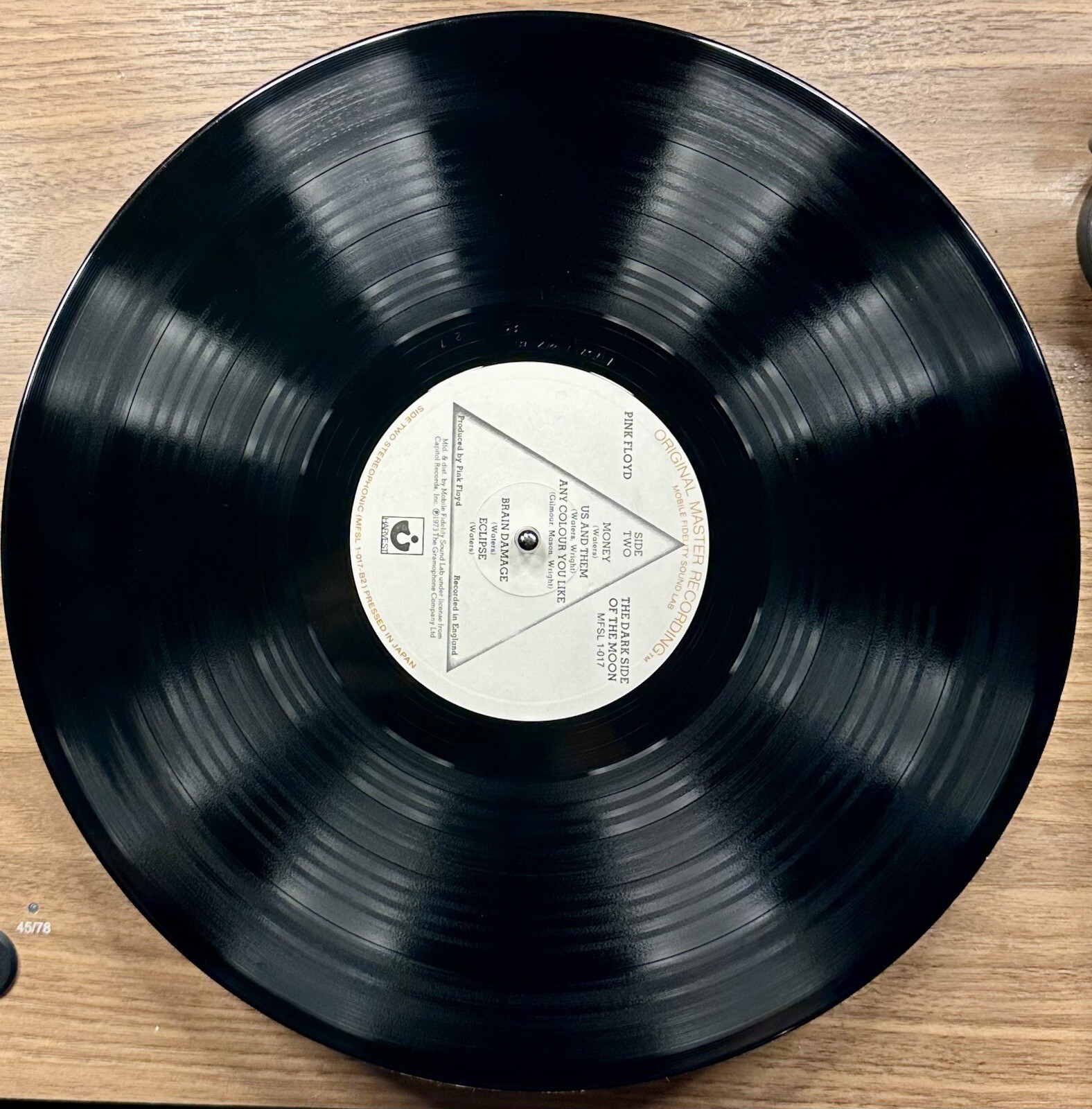 Pink Floyd Dark Side Of The Moon Original Master Recording Vinyl