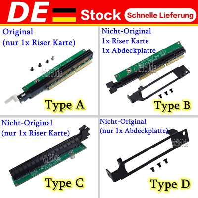 Lenovo ThinkCentre M920q M920x M720q ThinkStation P330 PCIE16 Riser Card 01AJ940
