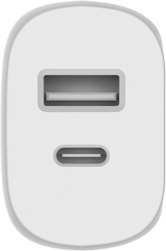 Belkin USB C Wall Charger 32W w/ 20W USB C & 12W USB A 5ft USB-C Cable Included - Image 2 of 4