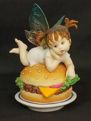 Little Kitchen Fairies ''Cheeseburger Fairie'' - G.G. Santiago Fabulous & Perfect!