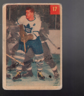 B5325- 1954-55 Parkhurst #17 Harry Watson - Fair (Wie Abgebildet)