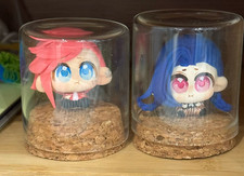 Arcane: League of Legends Jinx Vi Ultralight Clay Figure Model Handmade Statues