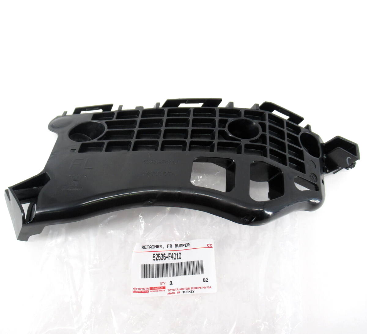 れい Genuine OEM Toyota 52536-F4010 Driver LH Front Bumper Side