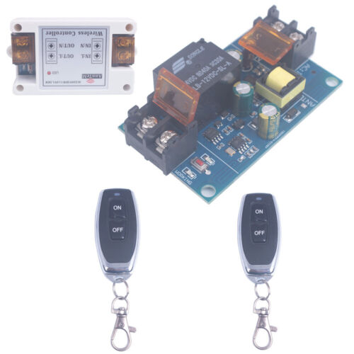 110V 220V 40A Remote Control Switch Industrial Relay Wireless switches 433Mhz - Afbeelding 1 van 7