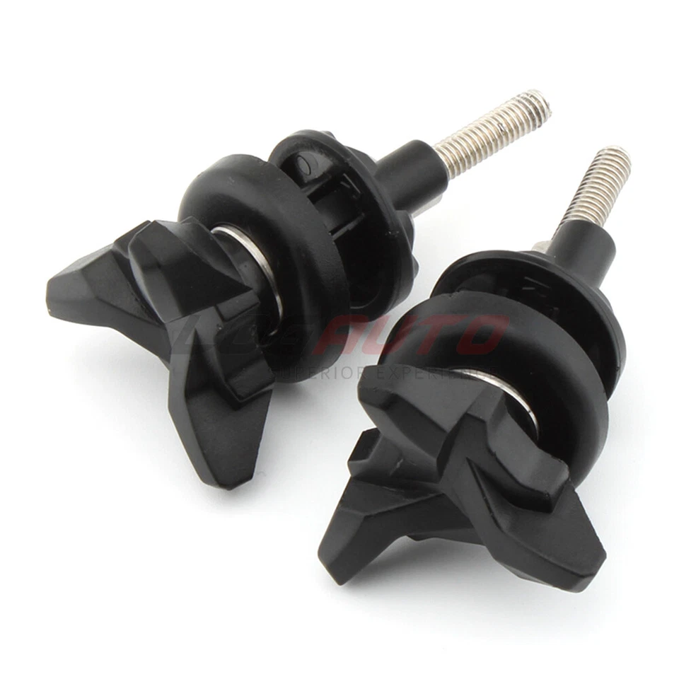 For BMW R1200GS ADV 2004-2016 Windshield Windscreen Lock Bolt Screw Black ABS - Image 2 of 4