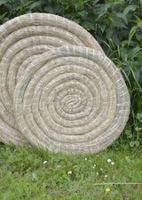 Traditionelle Strohscheibe rund 65 cm Durchmesser Bogenschießen Mittelalter 
