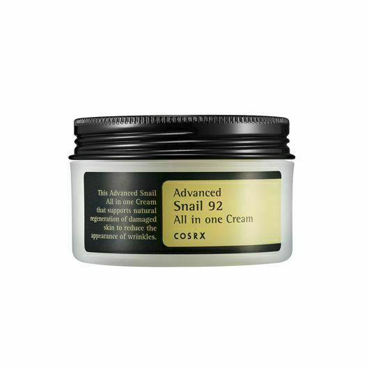COSRX Snail Mucin 92% Lightweight Face Moisturizer 3.52 Oz Hydrating Cream