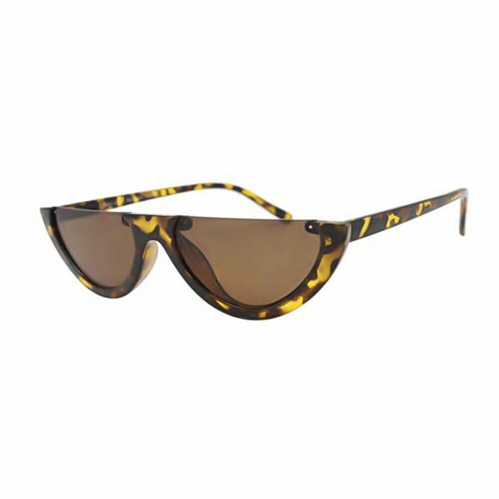 Women Fashion Vintage Half Frame Cat Eye Sunglasses Ladies  display picture 1