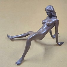 Super Bronze Frau Akt  Figur Erotica 20 cm 0,6 Kg Bronce Act