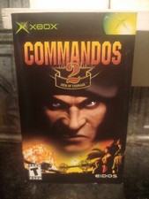 COMMANDOS 2 Men of Courage XBOX Original EIDOS Game Instruction Booklet Manual