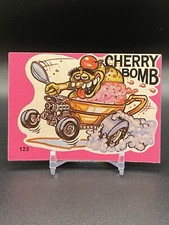 1973 Donruss Pink Fantastic Odd Rods Stickers Series 1 Cherry Bomb 123