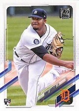2021 Topps Update  Rony Garcia #US190   Rookie Detroit Tigers