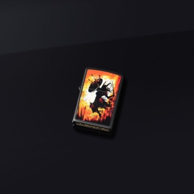 Zippo Warrior Design 49405 | eBay