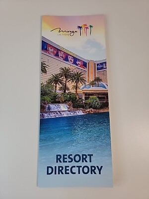 Memorabilia Mirage Hotel & Casino Resort Directory map of property