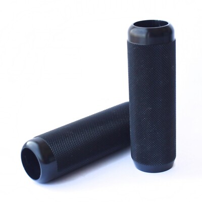 Bohm Flatland pegs 2pcs 7075-t6 Black BMX knurled pegs Armour Bikes