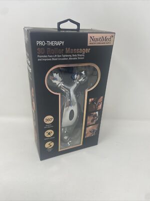 3D Roller Massager BY NuvoMed Pro-Therapy Rotates 360 Degrees Water-Proof NEW