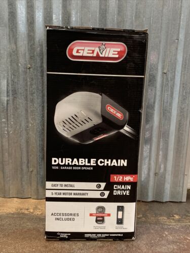 Genie 1035 Sv Titan Lift 1 2hp Chain, Chain Drive Garage Door Opener Model 1035