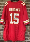 Patrick Mahomes Signed Autographed Red Nike Football Jersey Auto PSA/DNA