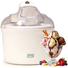 Ice Cream, Sorbet and Frozen Yoghurt Maker Machine 1.5 Litre Capacity M4Y