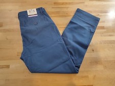Men's English Laundry Stretch Twill Breeze Chino Straight Leg Blue 30Wx29L