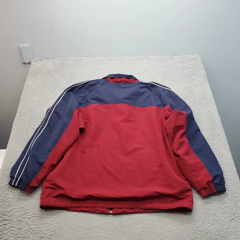 Chaqueta cortavientos Reebok para mujer XL ropa deportiva forrada múltiple manga larga cremallera completa Foto 2 de 4