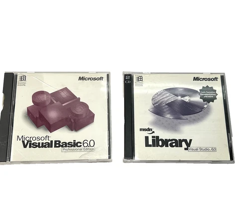 Microsoft Visual Basic 6.0 Professional PRO for Windows 98  NT msdn Library