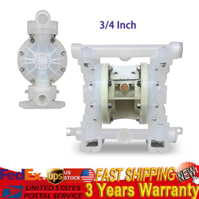 #ad Pneumatic Double Diaphragm Transfer Chemical Industrial Oil Pump 3 4quot; In amp;Outlet $163.10