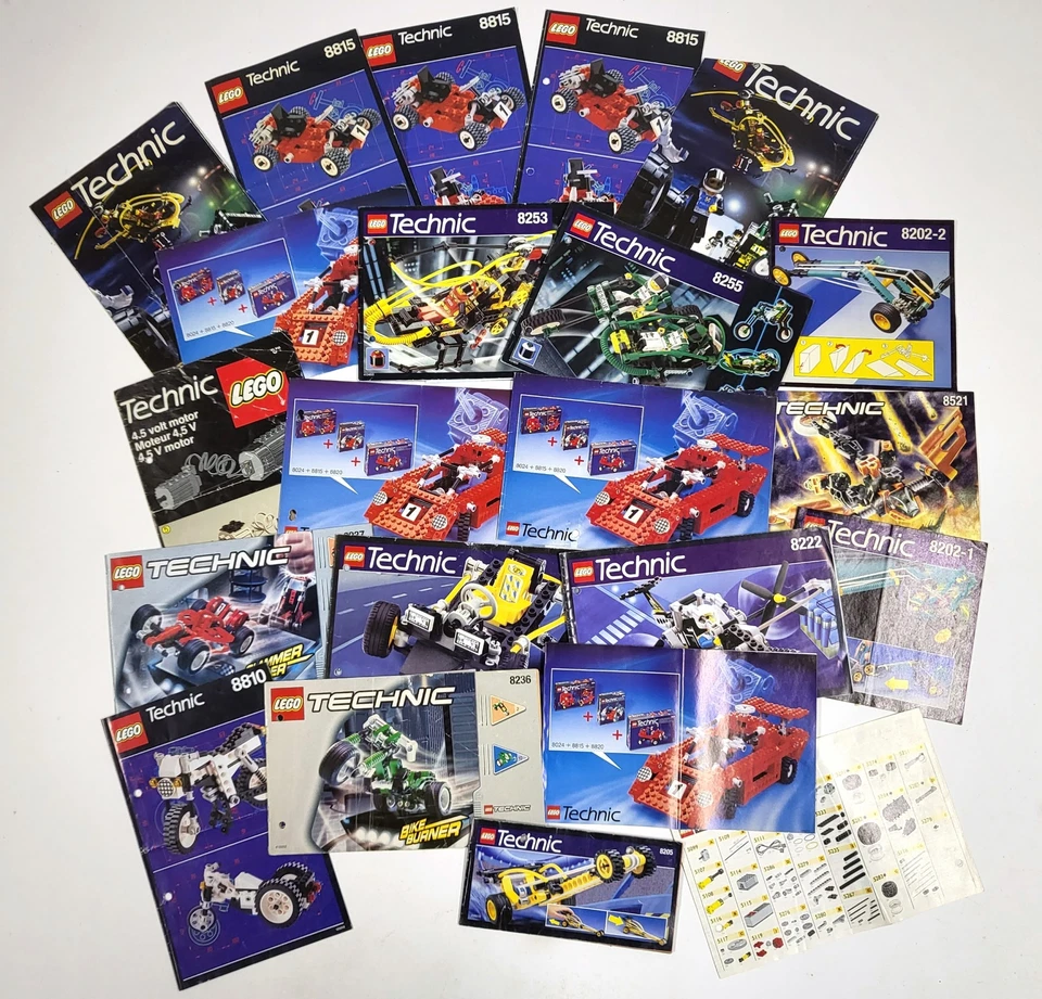 Paquete De Manuales Lego Technic AW065 - Imagen 2 de 2