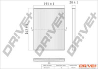 Dr!ve+ Innenraumfilter FüR Nissan Qashqai +2 I J10 JJ10 1.6 2.0 X-Trail T31