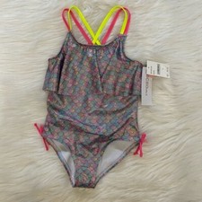NEW wTag-BCB Girls Bathing Suit Sz 6