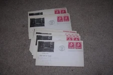 Lot of 15 First Day Issue John Greenleaf Whittier Stamped Envelopes Haverhill MA