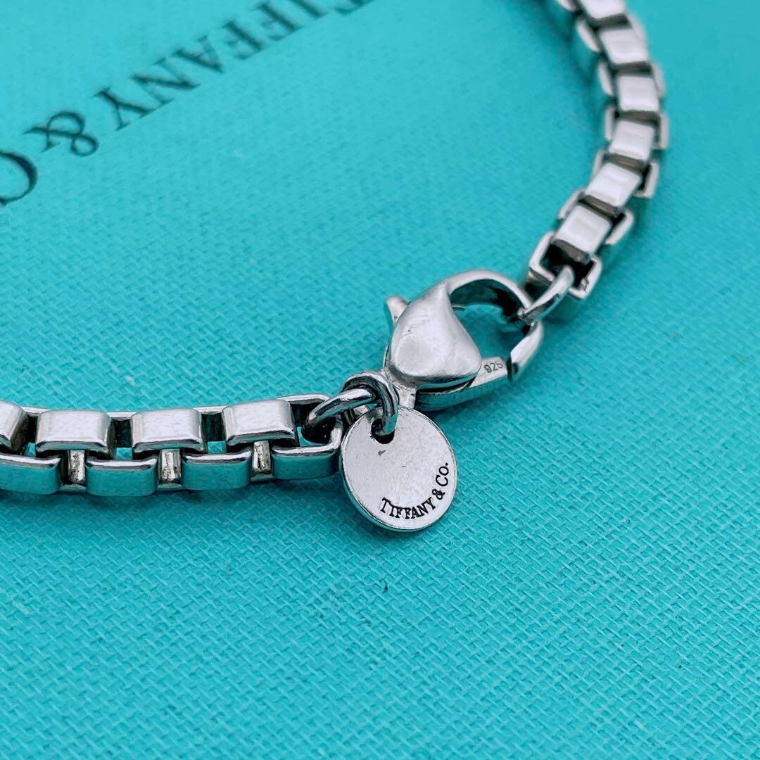 Tiffany & Co. Venetian Link Bracelet Sterling Silver 925