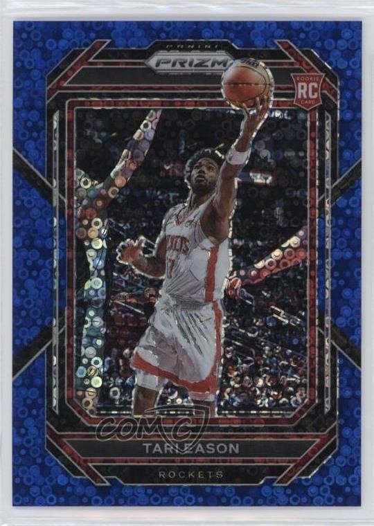 2022-23 Panini Prizm Fast Break Blue Prizm 57/150 Tari Eason #258 0m89