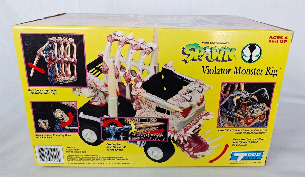 Spawn Violator Monster Rig Action Vehicle McFarlane Toys 1994