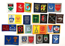 20 x Mixed Regions Boy Scouts District Badges Patches. some Doubles Joblot 6