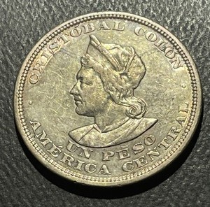 El Salvador 1914CAM Peso Silver Coin-CC9604775