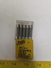 BUSSMANN MDA-10-R 10 AMP, 250V, Ceramic, Time-Delay, Fuse (Pack Of 5)