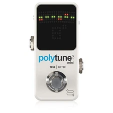 tc Electronic Polyphonic Mini Tuner POLYTUNE 3 NOIR [Official Japanese Product] 