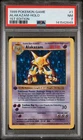 1999 POKEMON GAME BASE SET SHADOWLESS ALAKAZAM-HOLO 1ST EDITION #1 PSA 7