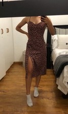 Summer Split Thigh Lace Up Dress