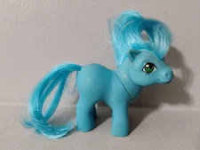 Vintage 1984 My Little Pony MLP Blue Embler Baby Pony