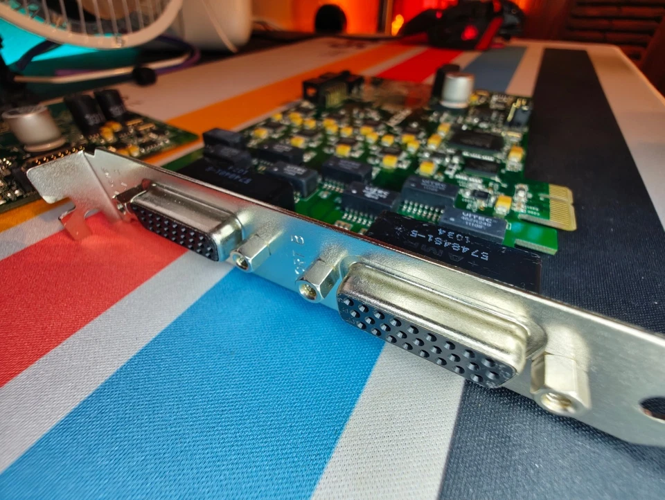 Lynx AES16E - 16 channel 24 bit/192KHZ Digital I/O PCI Express Card + breakout - Image 2 of 3