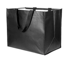 Large Reusable Grocery Bags 10 Pack Heavy Duty Tote Reinforced Handles Foldable