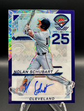 2025 Panini Prospect Edition Nolan Schubart /49 Purple Scope Signatures #119