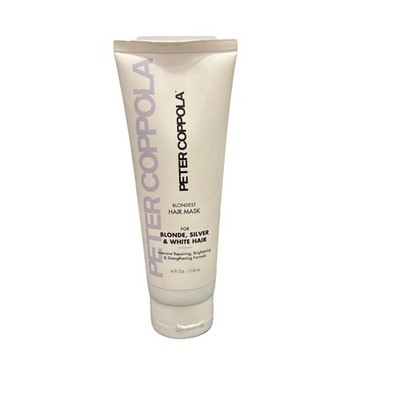 Peter Coppola Blondest Hair Mask 4oz   Brightens Blonde, Silver & White Hair