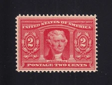 Scott #324 2c Louisiana Purchase - Mint OG NH