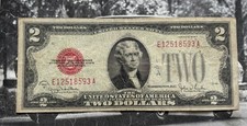 Two Dollar bill 1928 USA Genuine United states Note 2 Dollars US Paper Notes G